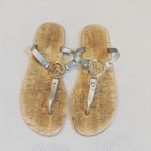 Michael Kors jelly charm sandals